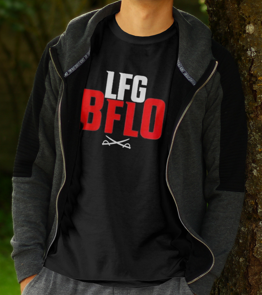 LFG BFLO Crossed Swords Hockey T-Shirt