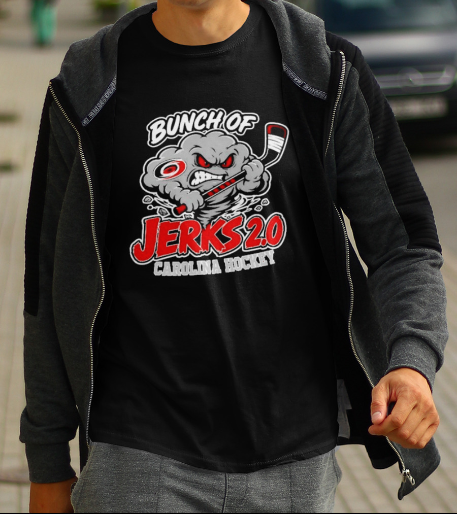Bunch Of Jerks 2.0 Carolina Hockey Cane Storm T-Shirt