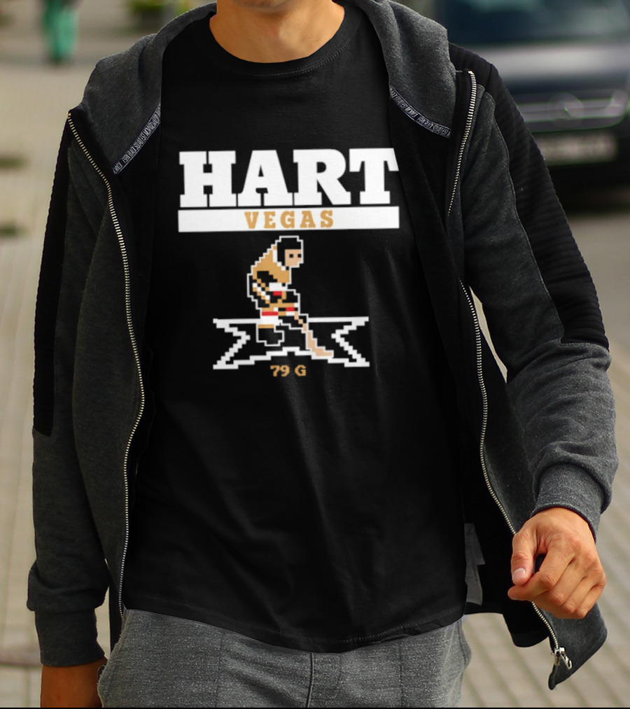 Carter Hart Vegas 79 G Hockey Player T-Shirt
