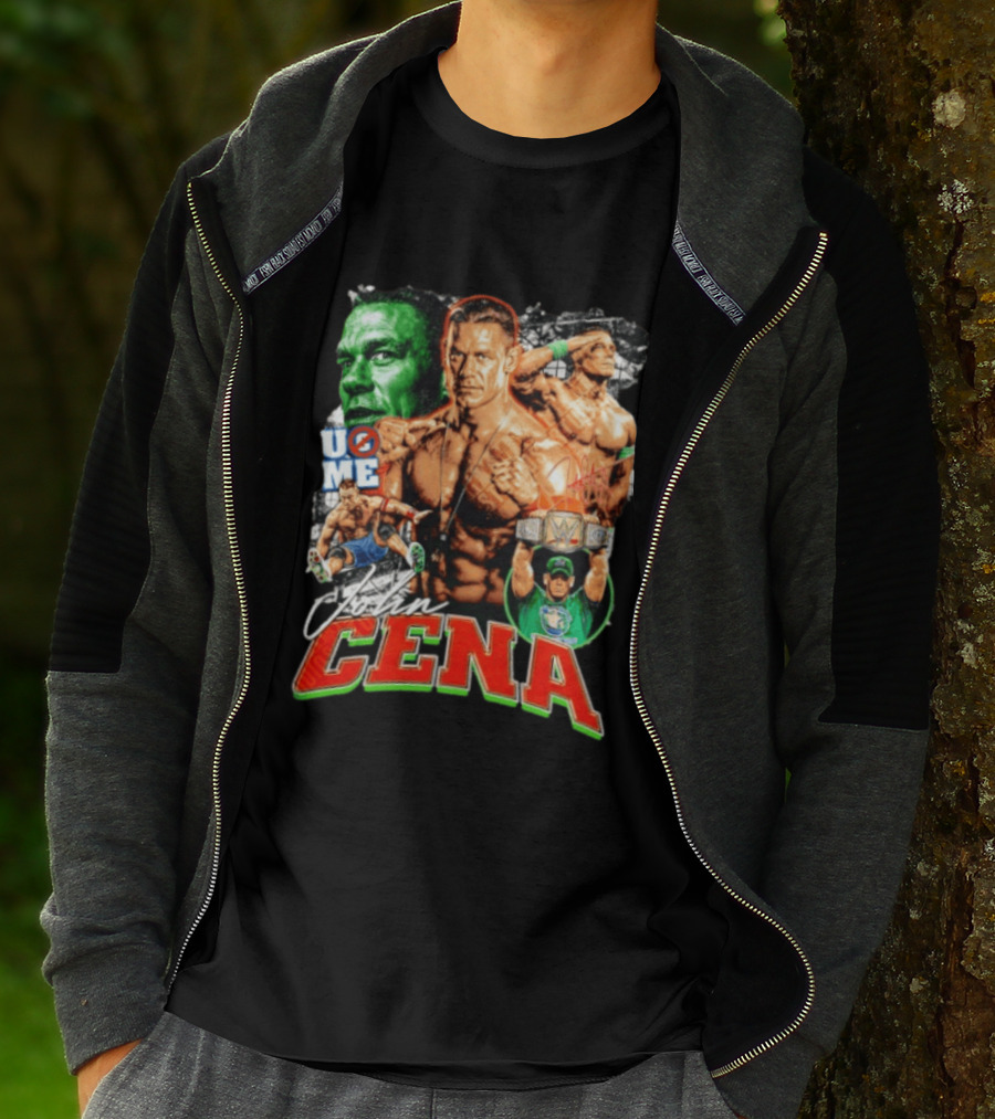 John Cena U Can't See Me U Me Champions WWE T-Shirt
