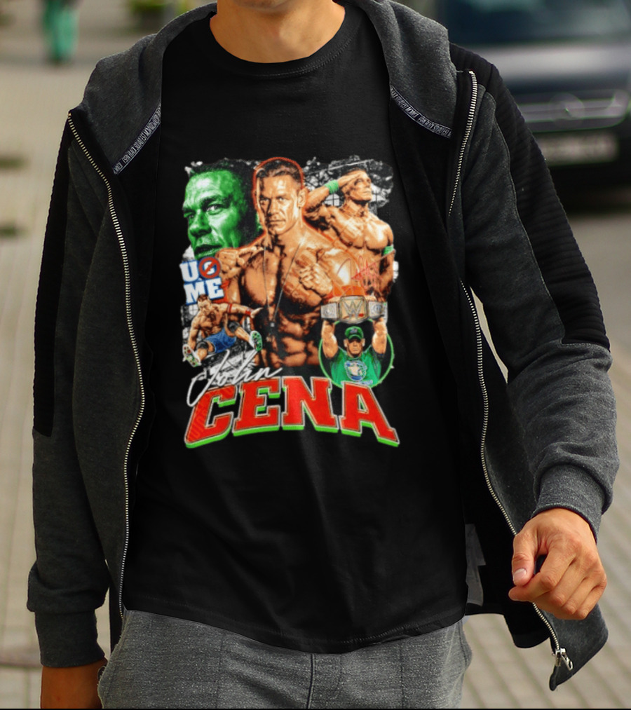 John Cena U Can't See Me U Me Champions WWE T-Shirt