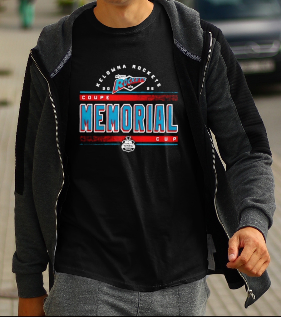 Kelowna Rockets 2026 Coupe Memorial Cup Championship T-Shirt