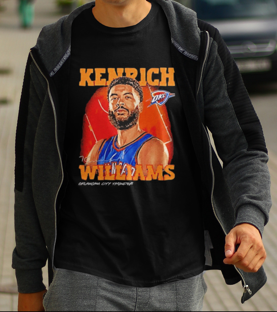 Kenrich Williams Oklahoma City Thunder OKC Basketball Player T-Shirt