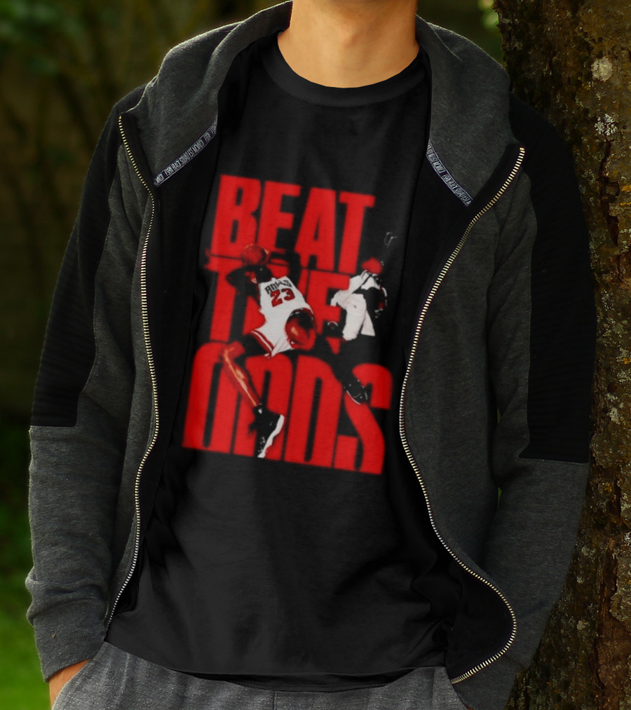 Beat The Odds Michael Jordan 23 Chicago Bulls T-Shirt