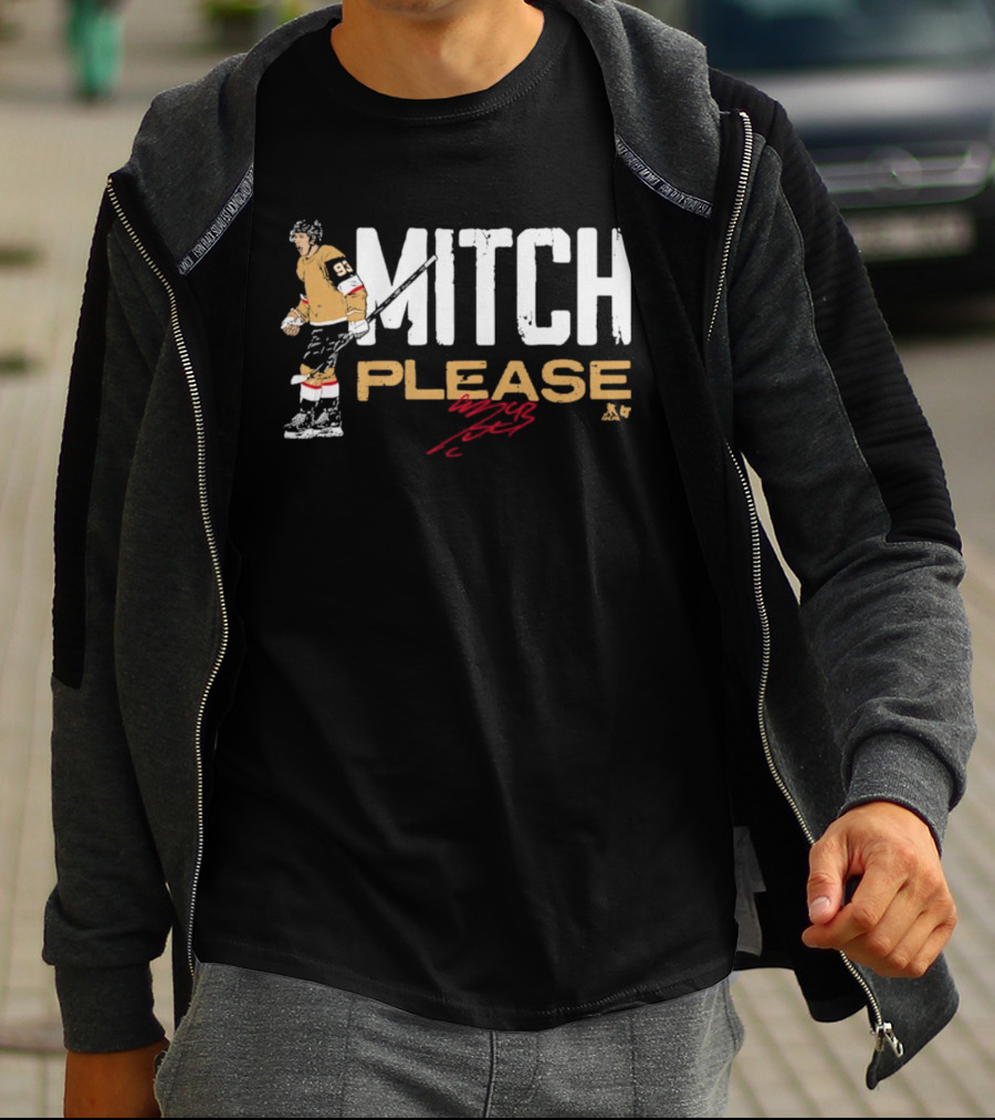 Mitch Please Hockey Graphic With Player T-Shirt