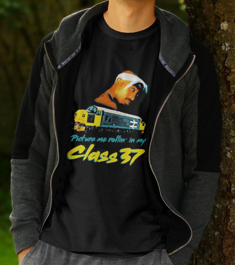 Picture Me Rollin' Class 37 Train Tupac T-Shirt