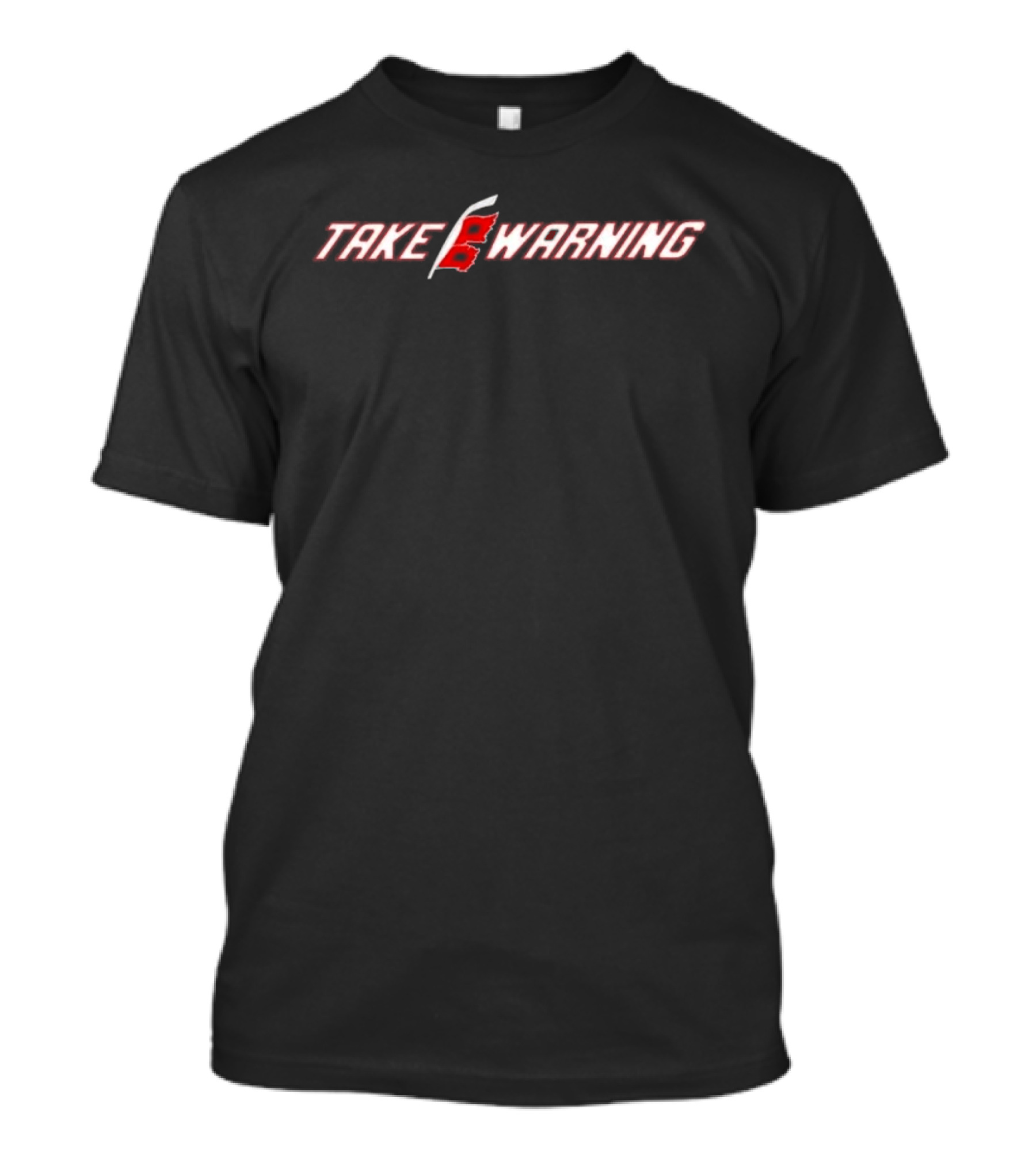 Carolina Hurricanes Take Warning Hockey Sticks Team Spirit T-Shirt