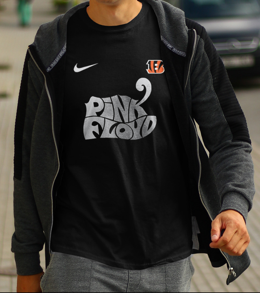 Nike Pink Floyd Cincinnati Bengals JB T-Shirt