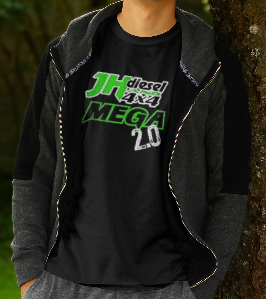 JH Diesel Mega 20 Mud Truck T-Shirt