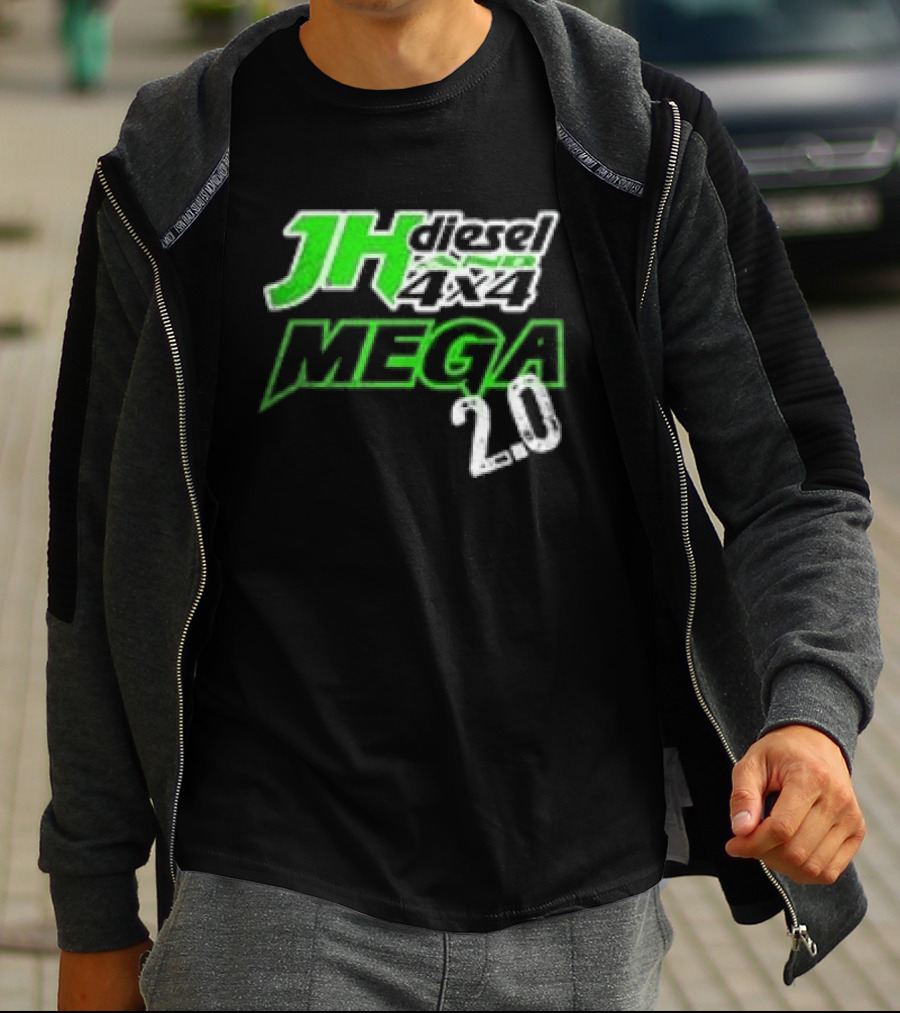 JH Diesel Mega 20 Mud Truck T-Shirt