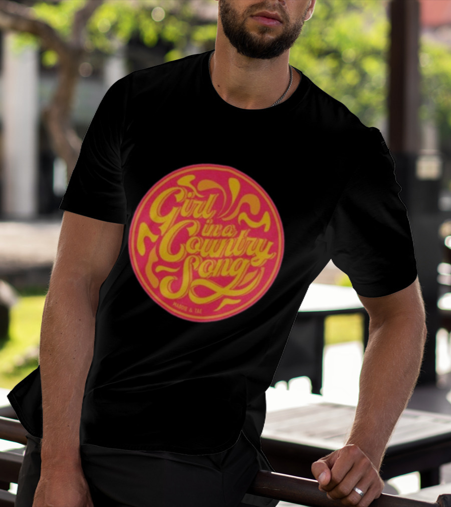 Maddie & Tae Girl In A Country Song Retro Pop T-Shirt