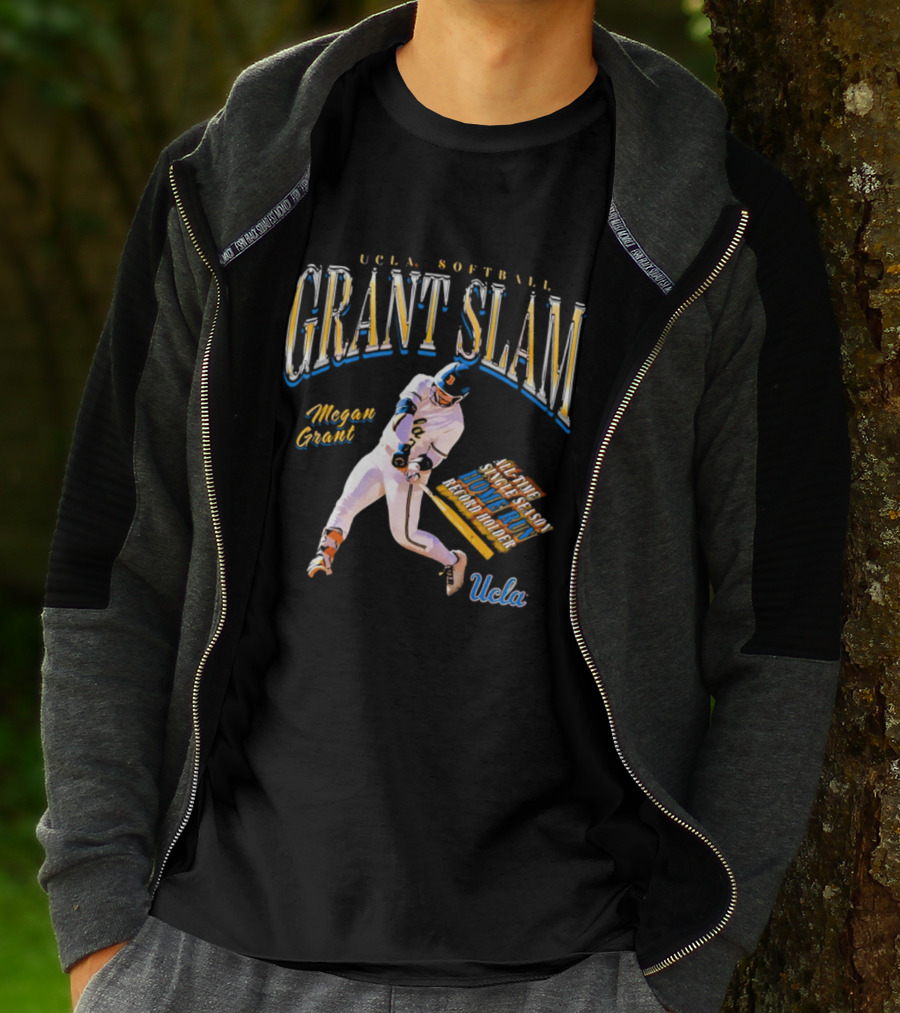 UCLA Softball Grant Slam Megan Grant Athlete Student Powerhouse T-Shirt