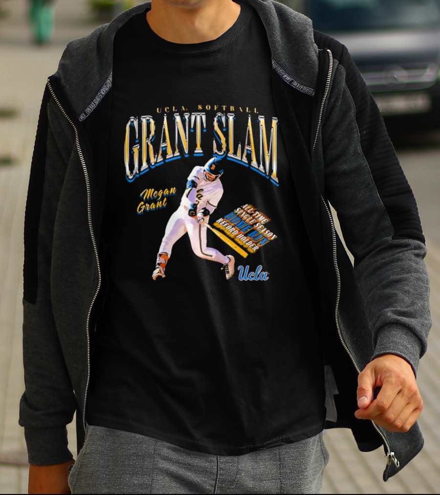 UCLA Softball Grant Slam Megan Grant Athlete Student Powerhouse T-Shirt