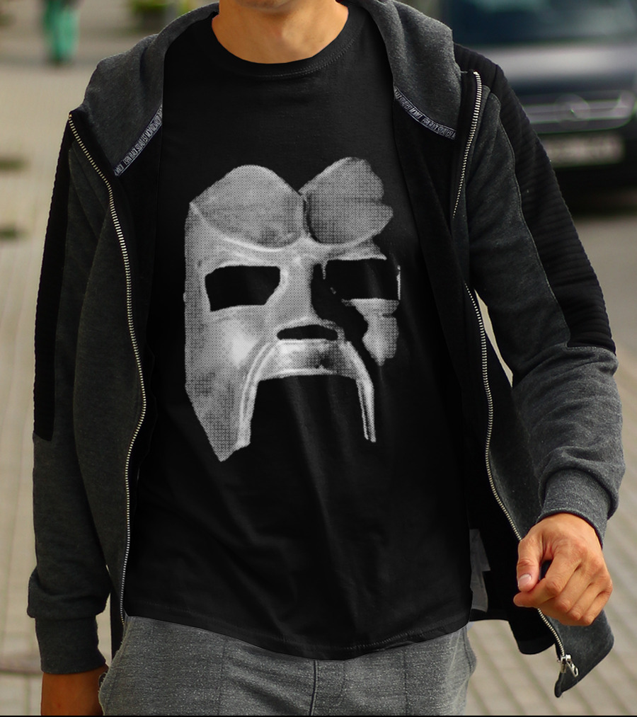 MF DOOM Doomsday 25 Mask Iconic Rap Legend T-Shirt