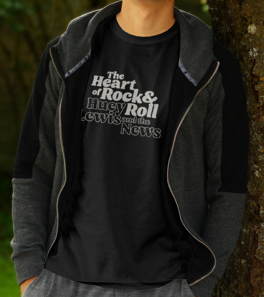 The Heart Of Rock And Roll Huey Lewis And The News T-Shirt