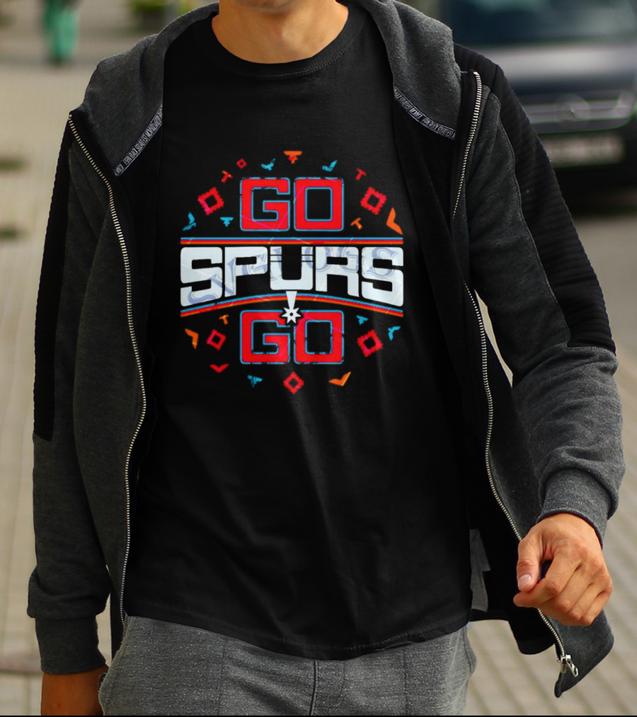 San Antonio Spurs Go Spurs Go Basketball Team Spirit T-Shirt