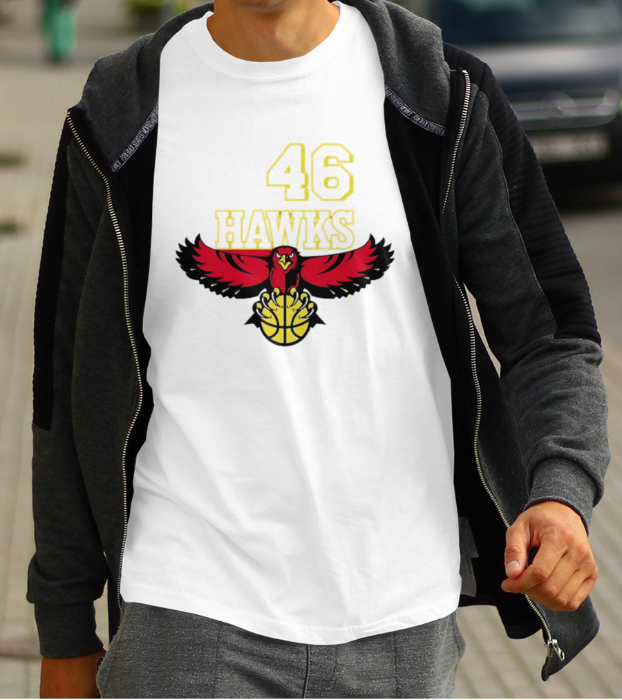 Atlanta Hawks 46 Iconic Basketball Team T-Shirt