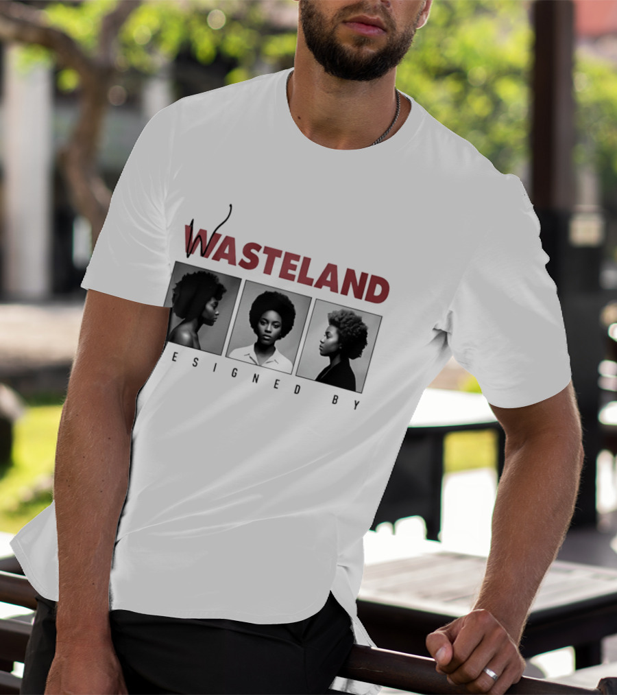 Brent Faiyaz Wasteland Designed By Triple Portrait African American Woman T-Shirt