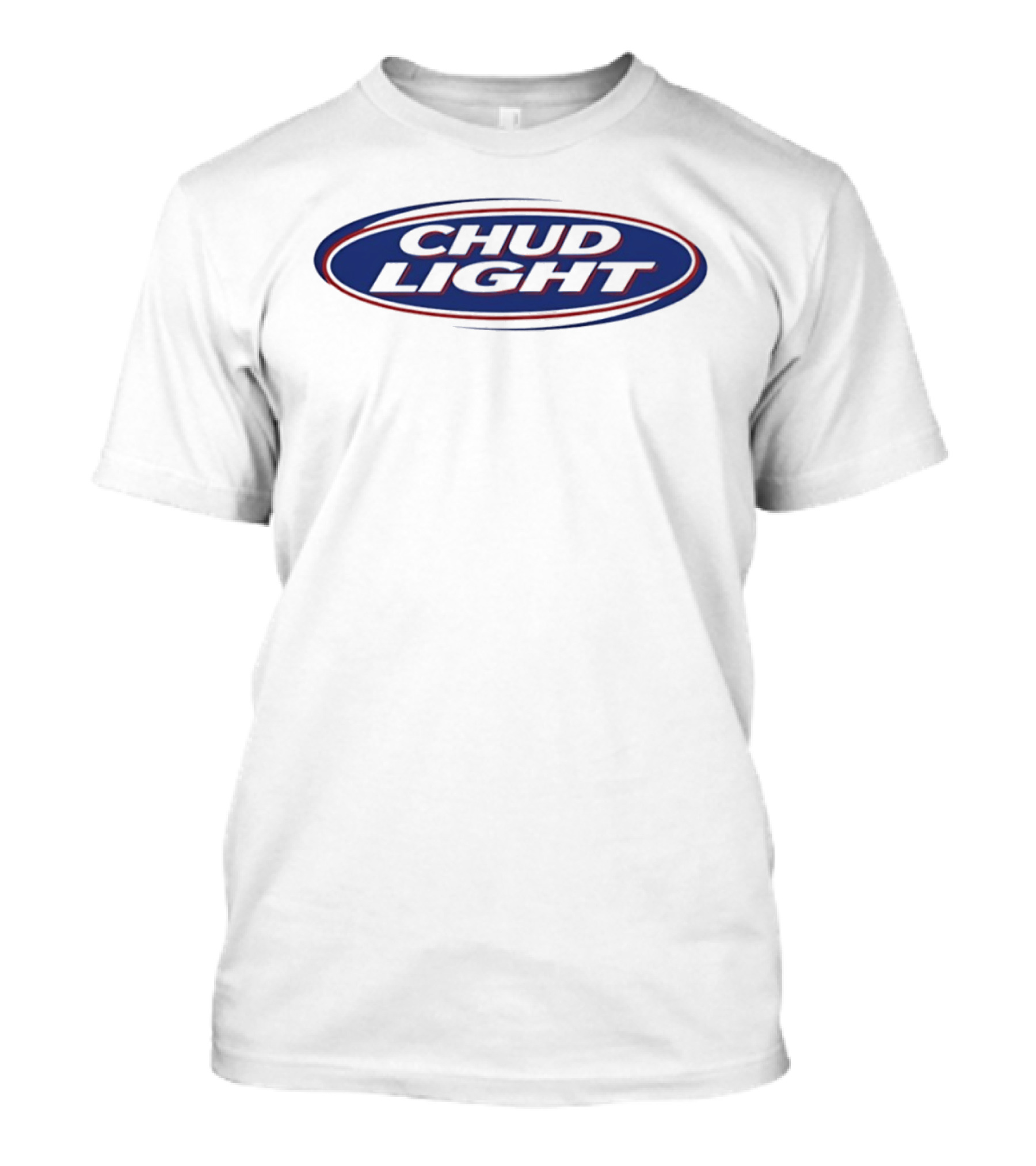 CHUD LIGHT Beer Logo Parody Humor T-Shirt