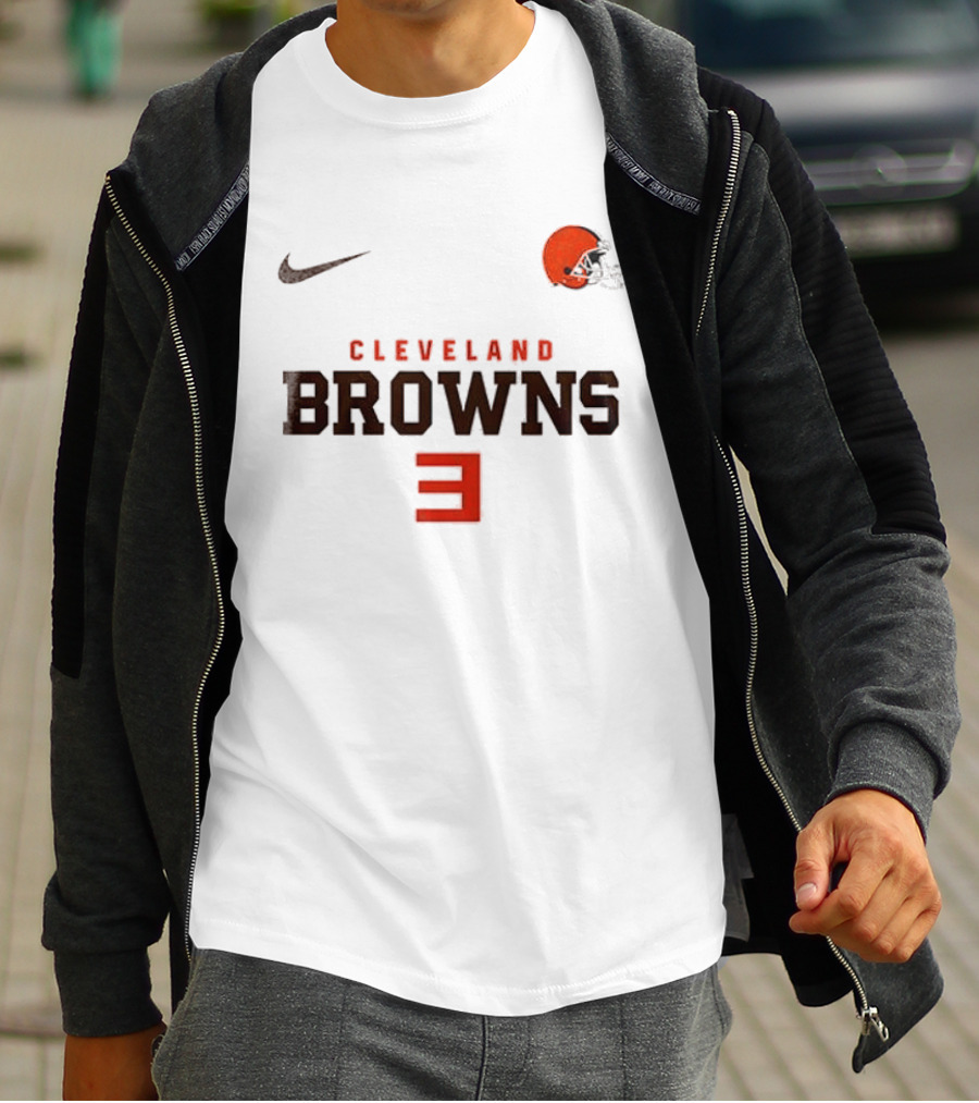 Cleveland Browns Nike Slim Shady Mask Collaboration With Eminem 3 T-Shirt