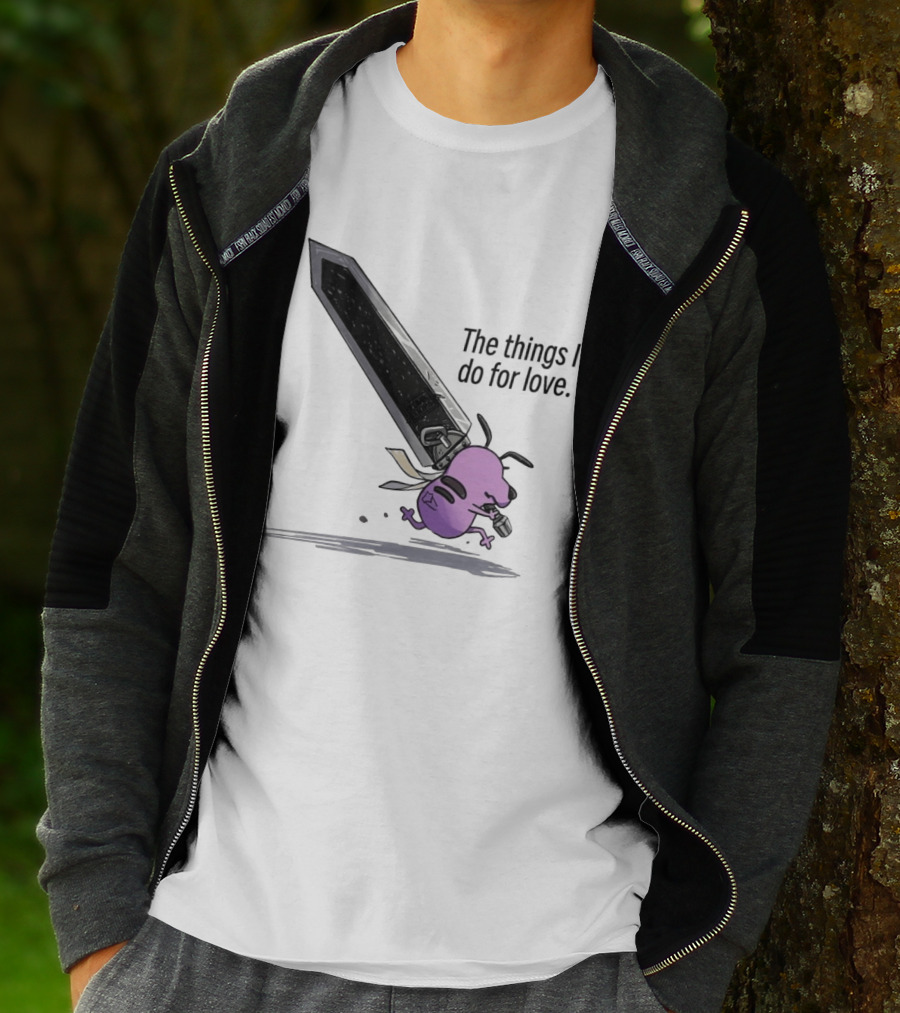 Courage The Cowardly Dog The Things I Do For Love Giant Sword Adventure T-Shirt