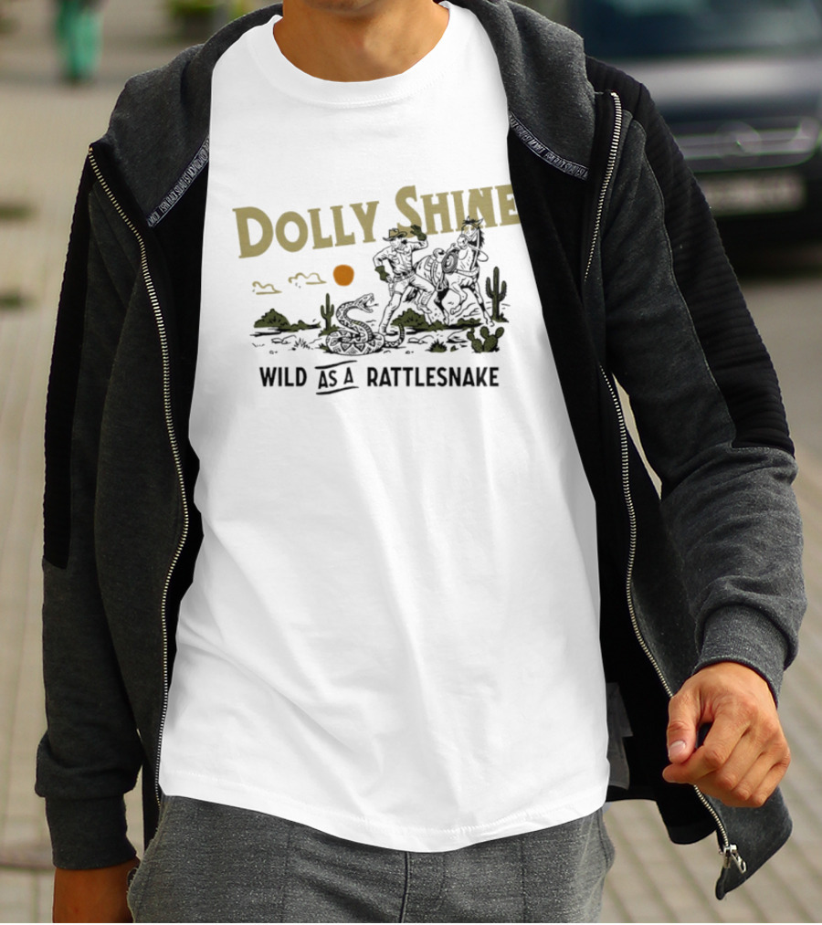 Dolly Shine Cowboys And Rattlesnake Adventure Wild West T-Shirt