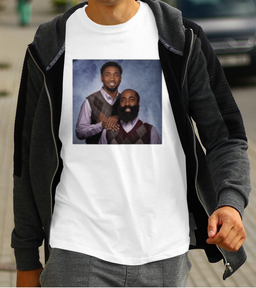 Donovan Mitchell James Harden Step Brothers T-Shirt