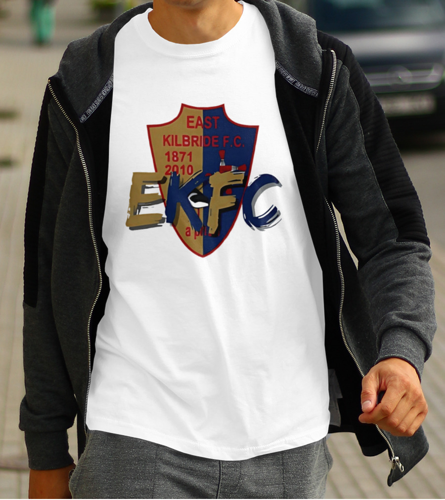East Kilbride F.C. EKFC 1871 2010 Crest T-Shirt