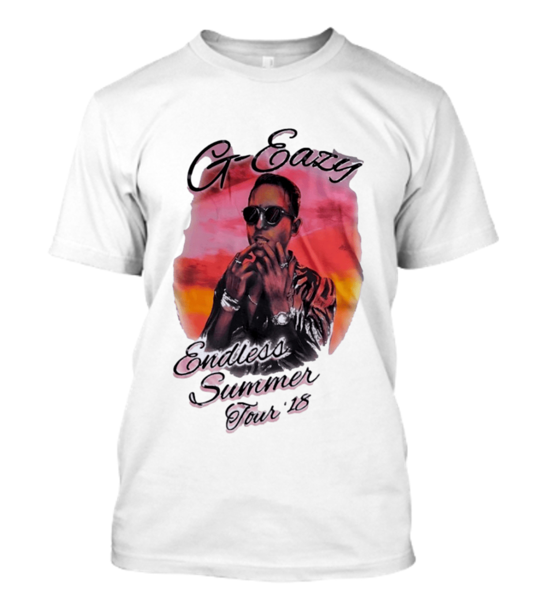 G Eazy Endless Summer Tour 2018 Retro Sunset T-Shirt