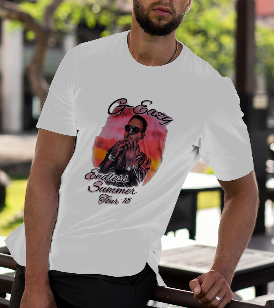 G Eazy Endless Summer Tour 2018 Retro Sunset T-Shirt