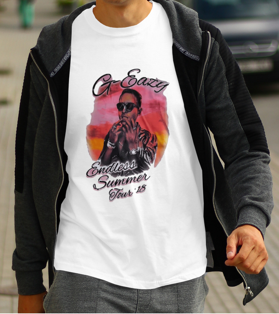 G Eazy Endless Summer Tour 2018 Retro Sunset T-Shirt