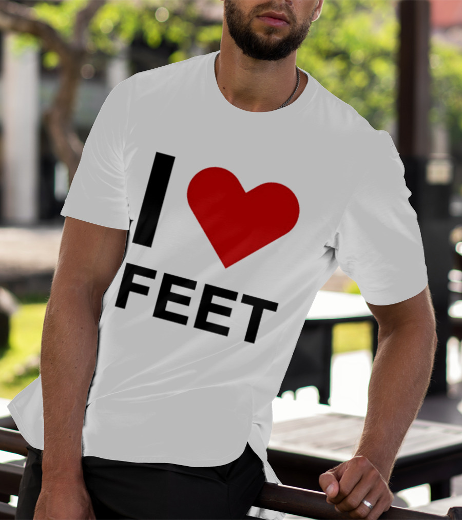 I Heart Feet T-Shirt