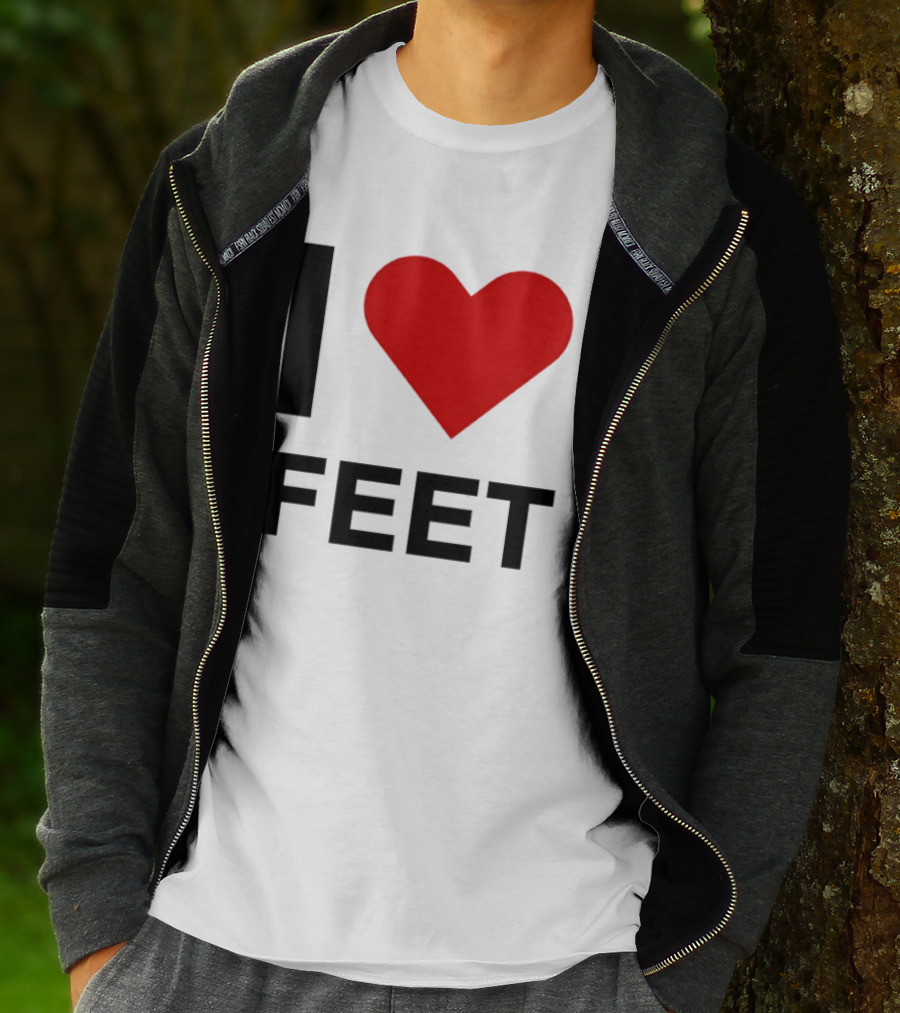 I Heart Feet T-Shirt