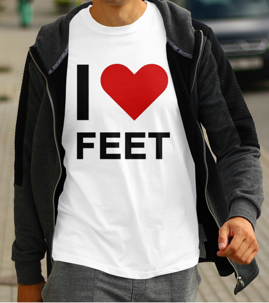 I Heart Feet T-Shirt
