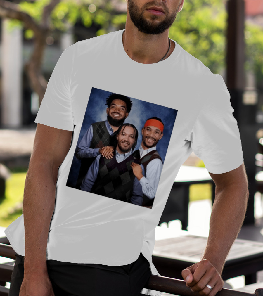 Karl Anthony Towns Jalen Brunson Josh Hart Step Brothers Argyle Sweater T-Shirt