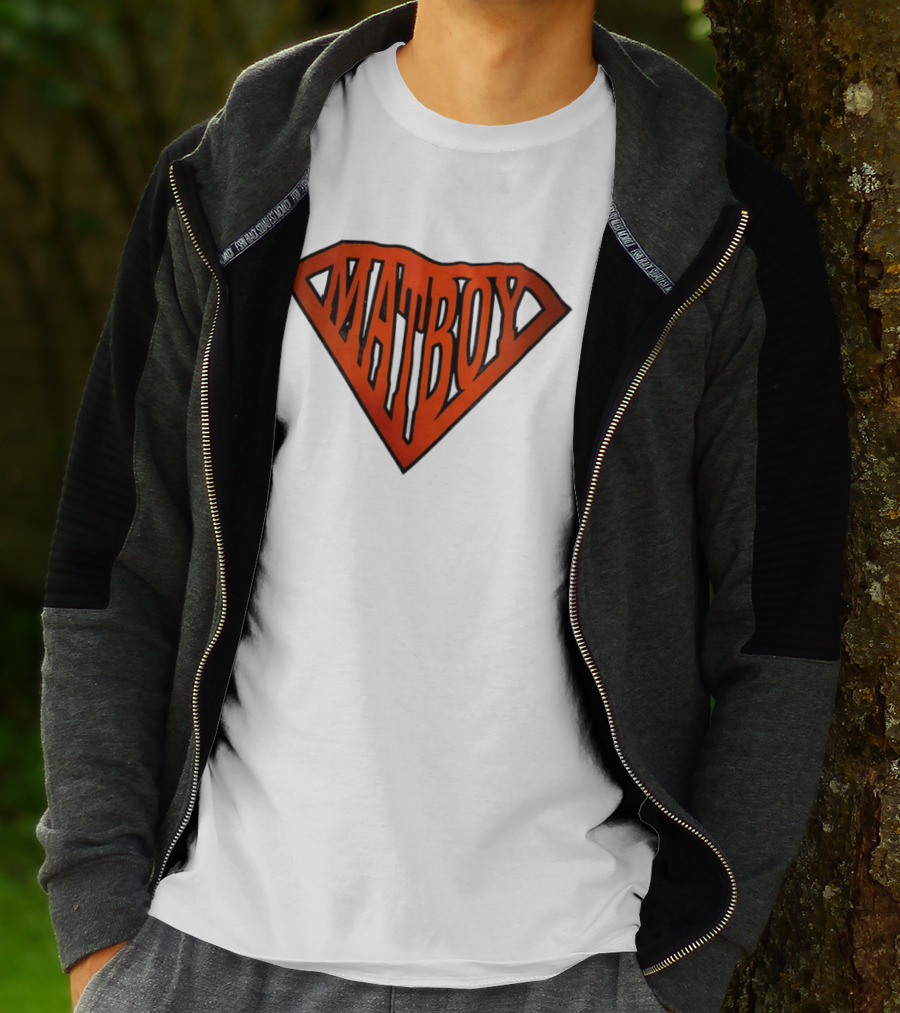 Matboy Oklahoma Wrestling Superhero T-Shirt