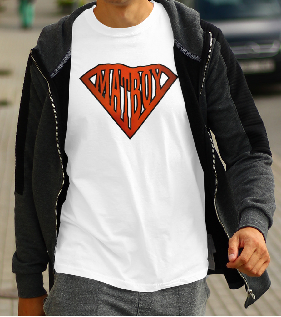 Matboy Oklahoma Wrestling Superhero T-Shirt