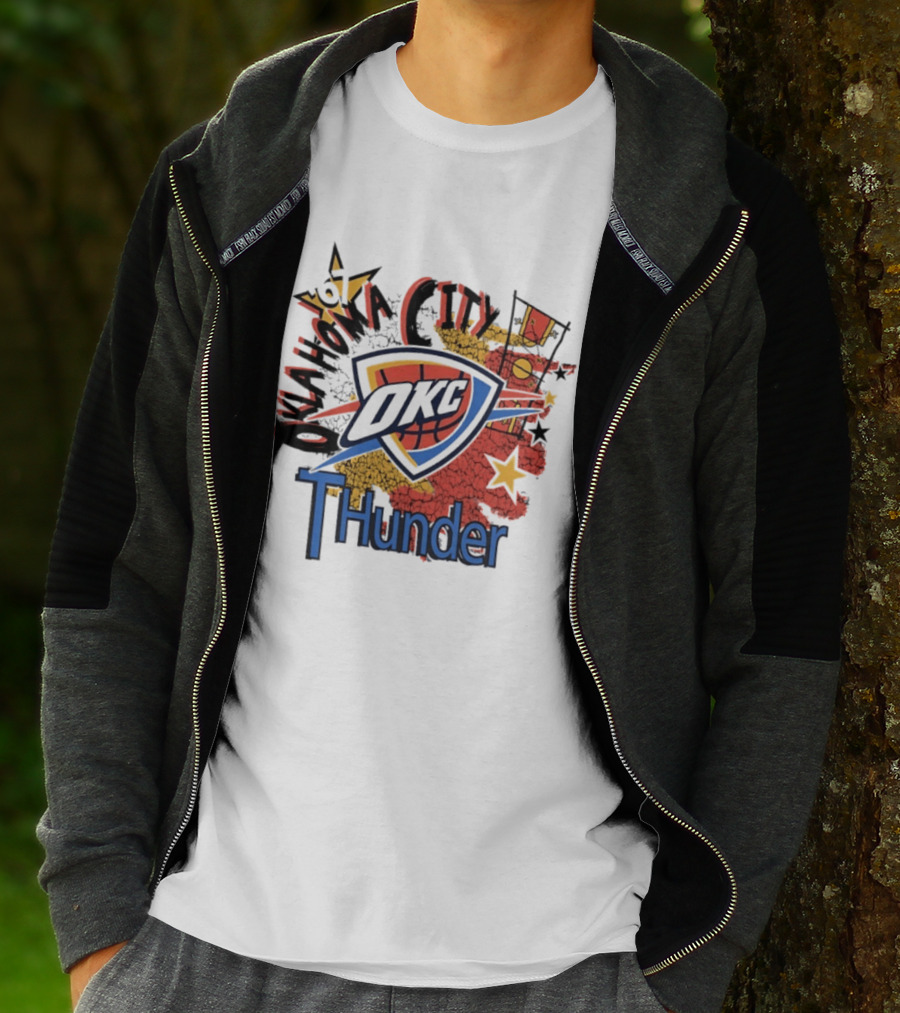 Oklahoma City OKC Thunder '67 Hardwood Classics T-Shirt