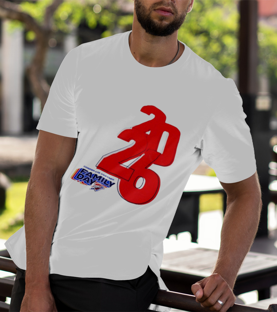 Oklahoma City Thunder Basketball Family Day Corporate Partner 2026 T-Shirt