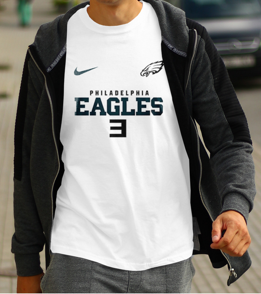 Philadelphia Eagles Nike Eminem Slim Shady Mask Collaboration T-Shirt