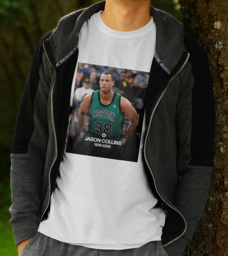 Boston Jason Collins 1978 2026 98 Rest In Peace T-Shirt