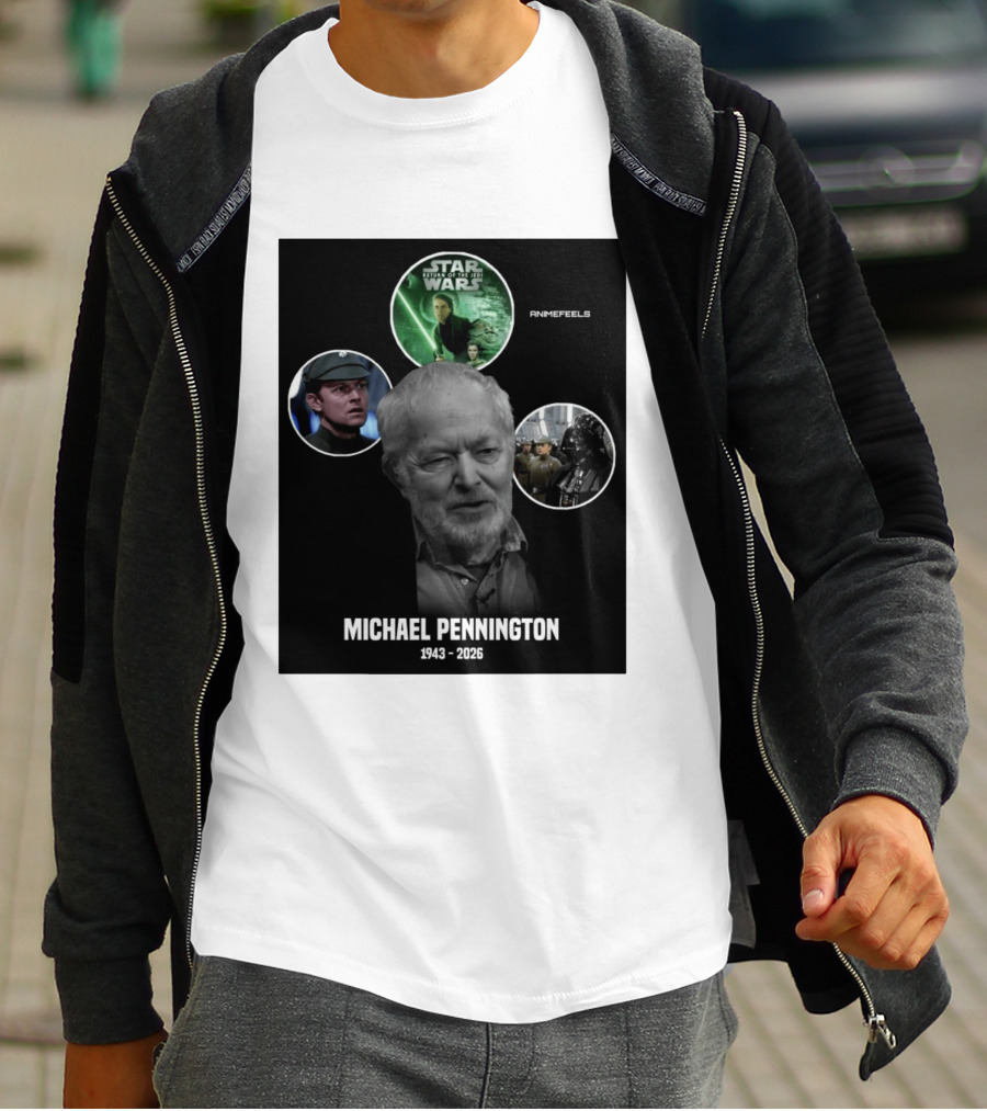 Star Wars Return Of The Jedi Michael Pennington 1943 2026 T-Shirt