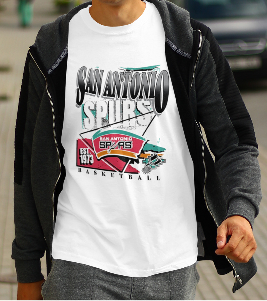 San Antonio Spurs Basketball Est 1973 T-Shirt