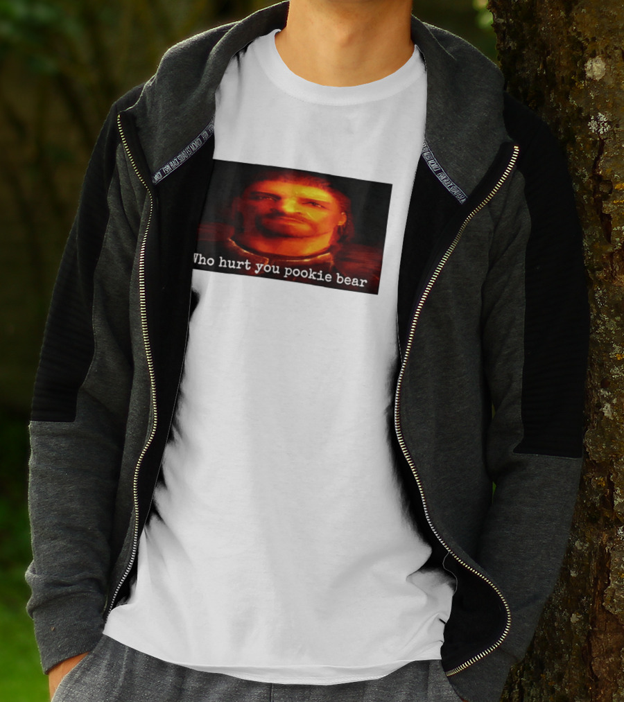 Who Hurt You Pookie Bear Video Game T-Shirt