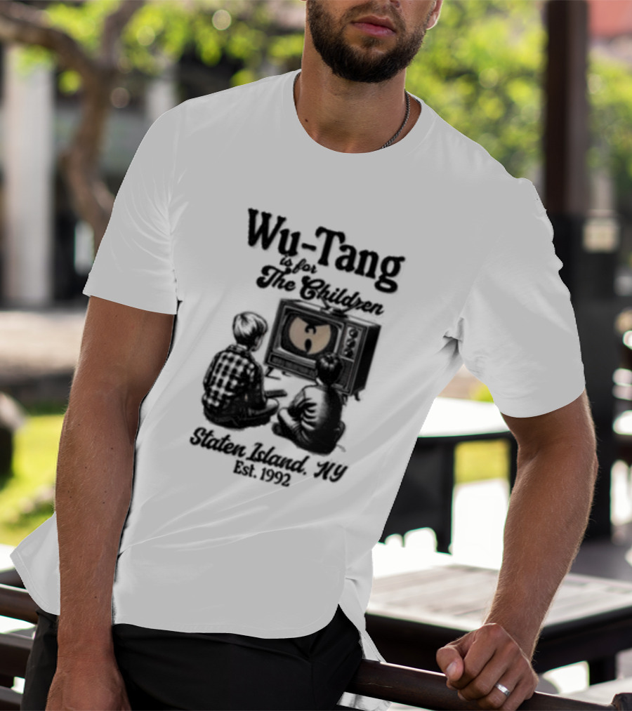 Wu Tang Clan For The Children Staten Island NY Est 1992 T-Shirt