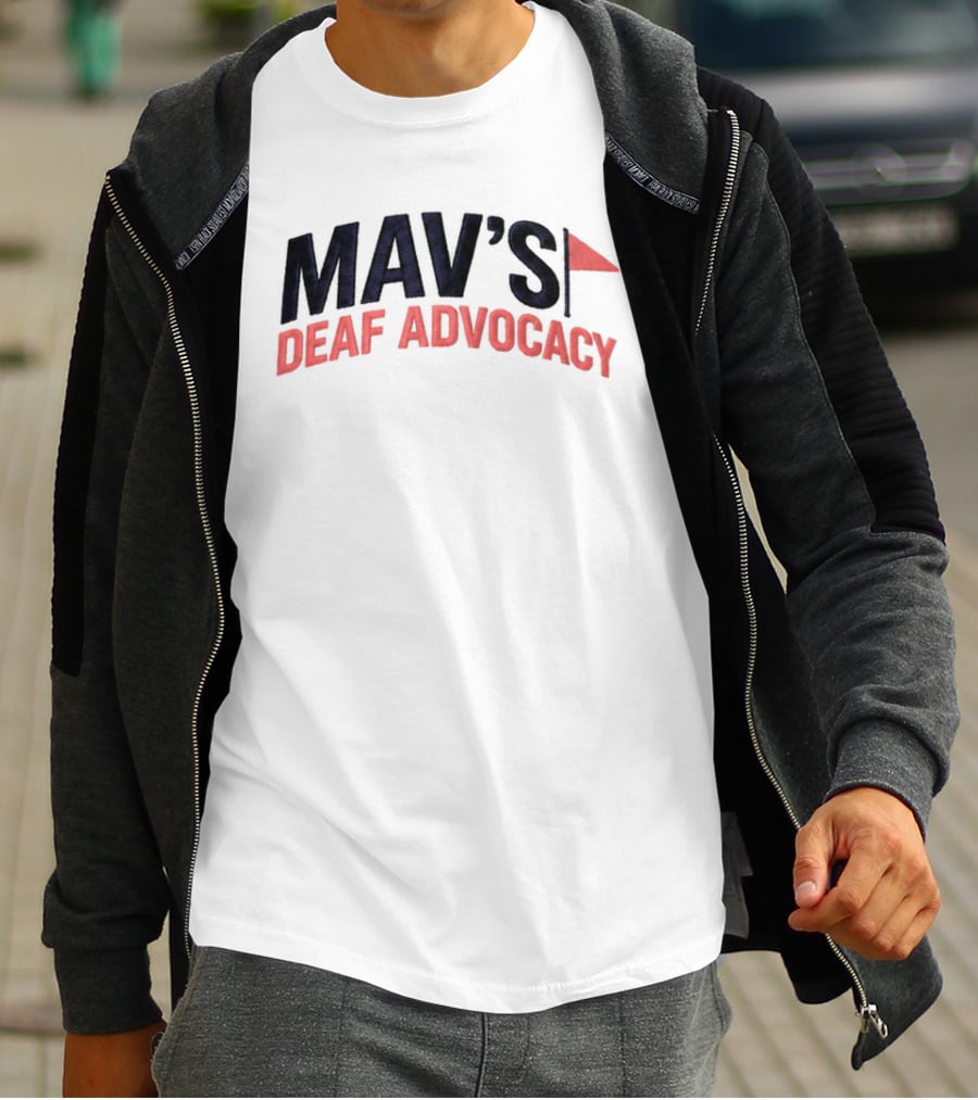 Mav's Deaf Advocacy Flag 2026 T-Shirt