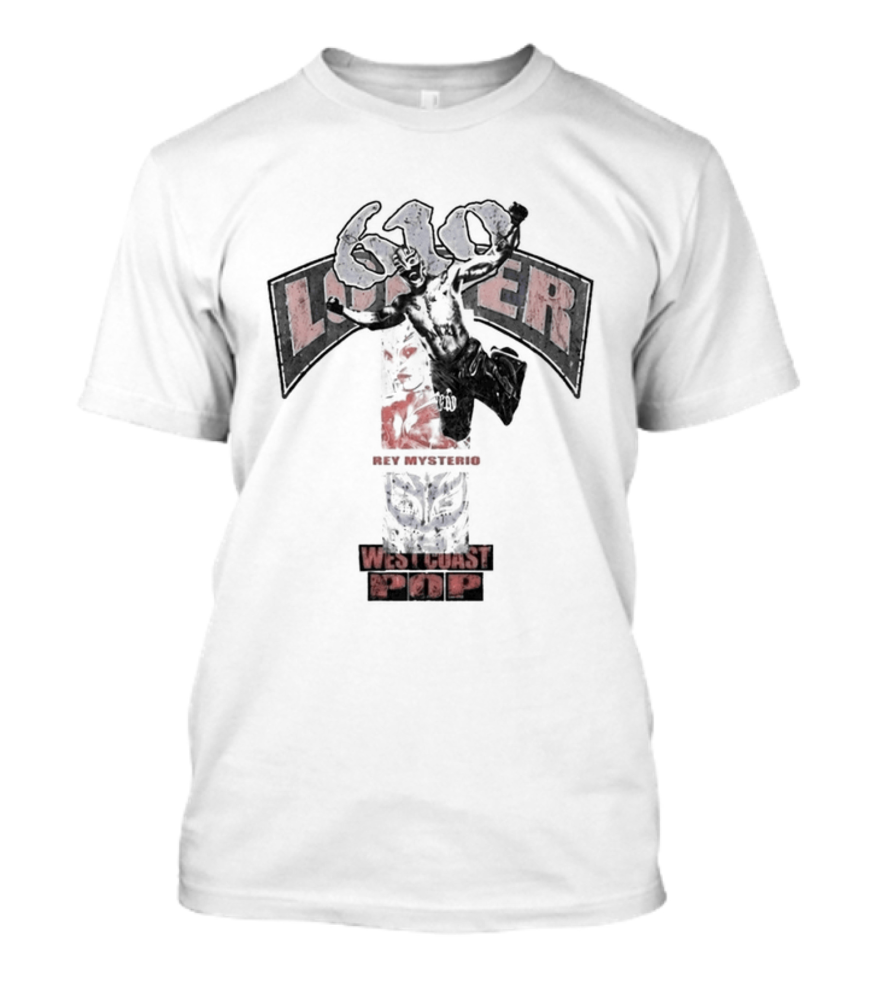 Aalyah Mysterio Rey Mysterio Wrestlemania 42 LWO 619 Booyaka WWE Luchador Mask T-Shirt