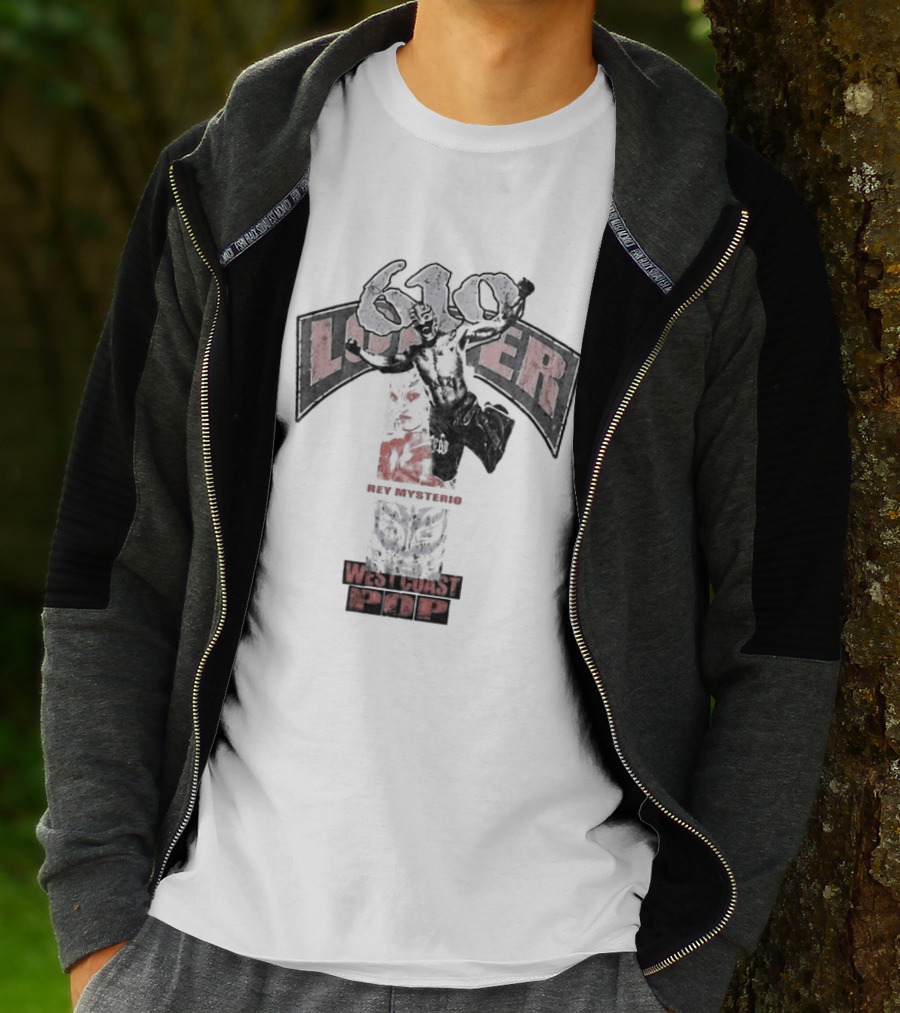 Aalyah Mysterio Rey Mysterio Wrestlemania 42 LWO 619 Booyaka WWE Luchador Mask T-Shirt