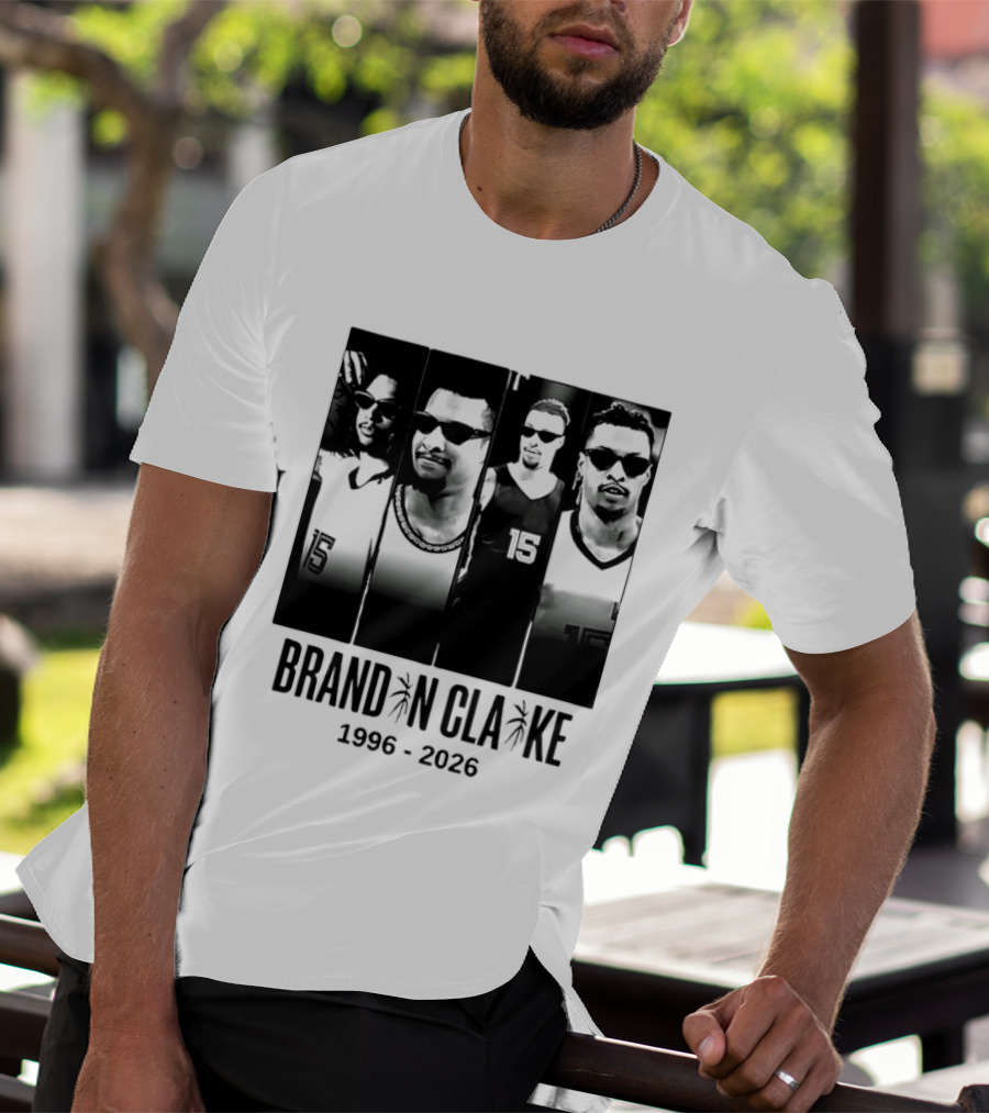 Brandon Clarke Memphis Grizzlies Forever 15 Tribute 1996 2026 T-Shirt