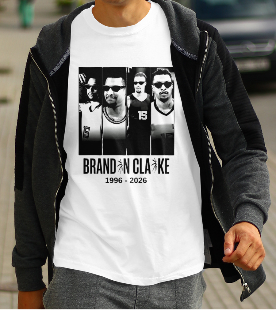 Brandon Clarke Memphis Grizzlies Forever 15 Tribute 1996 2026 T-Shirt